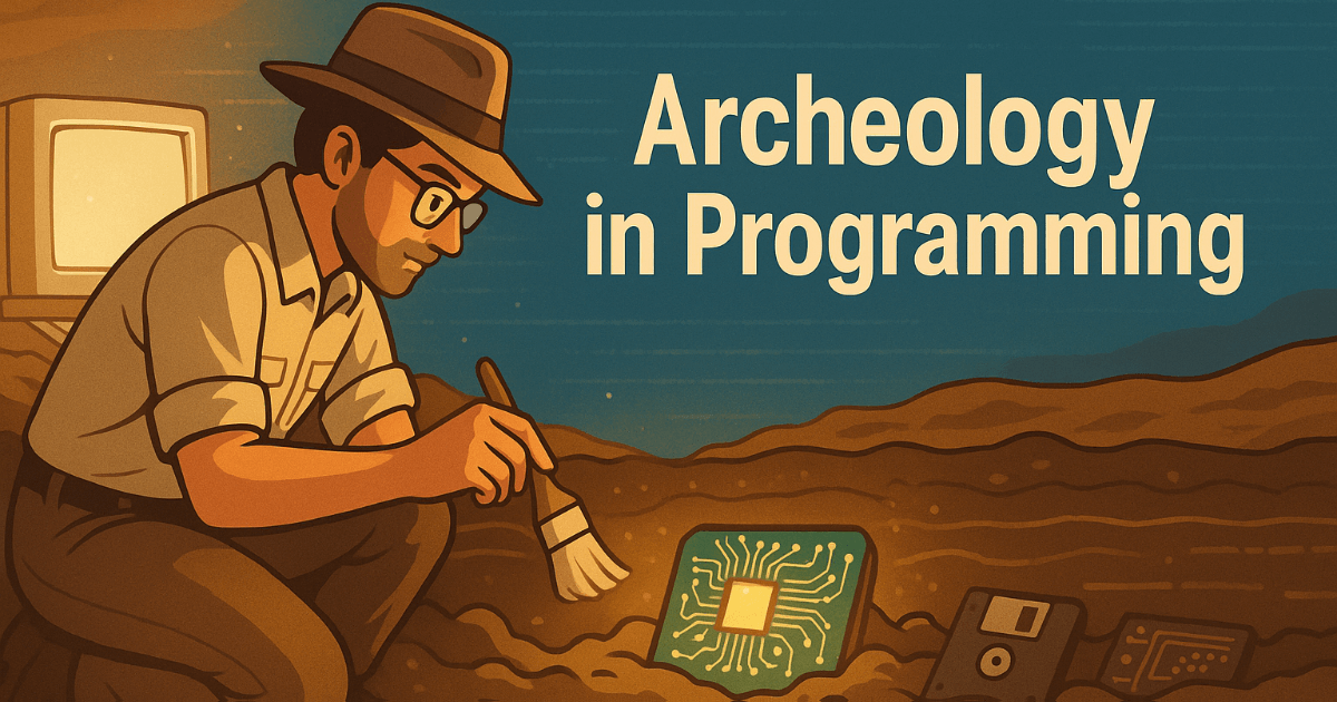 Archeology in programming